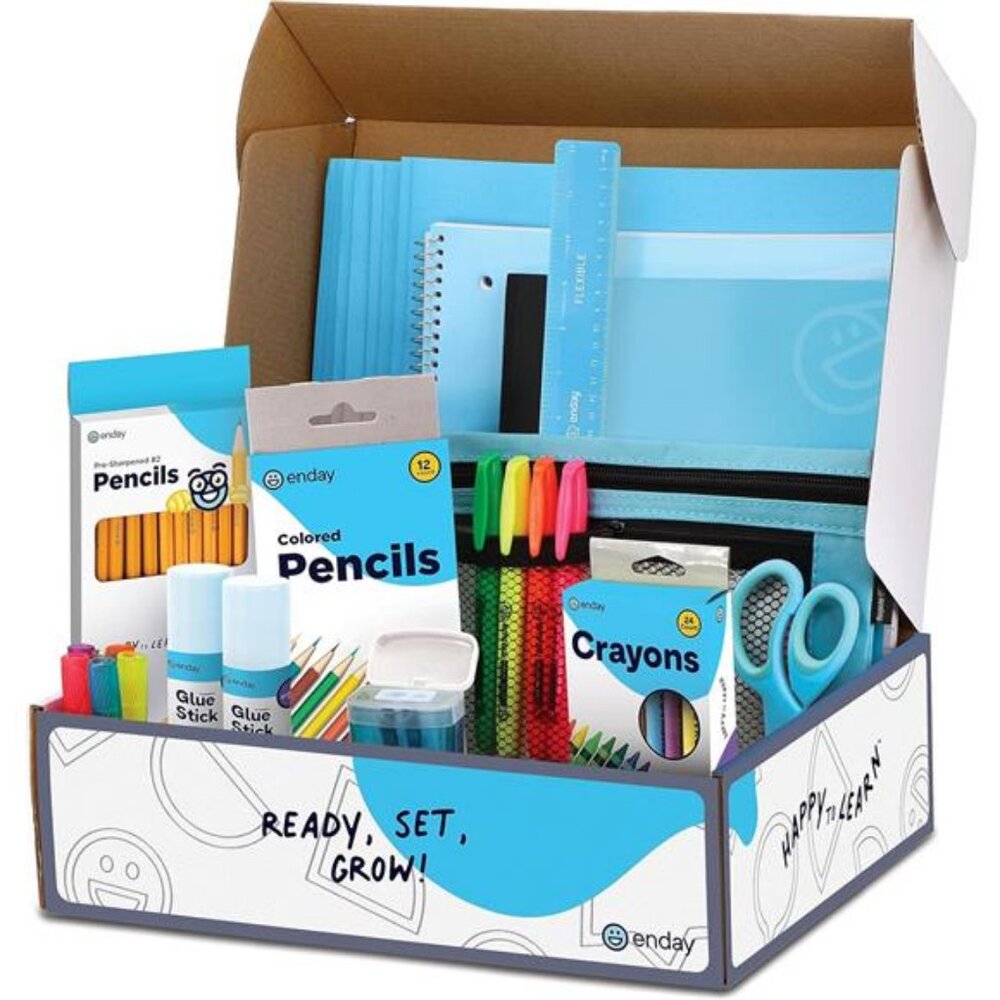 Premium Quality Back‎ to School Kindergarten School Supplies Kit, 71 Piece Set
